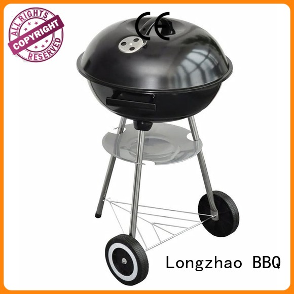 Longzhao BBQ charcoal kettle grill factory direct supply for camping