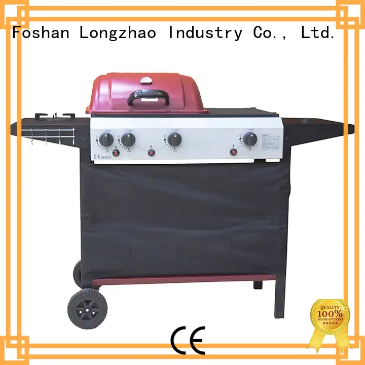 Longzhao BBQ patio gas charcoal grill for garden grilling