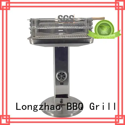 wood grill for barrel bbq for camping Longzhao BBQ