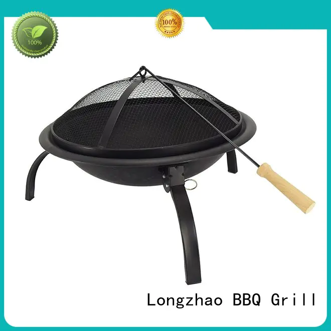 Longzhao BBQ heavy duty charcoal bbq smoker high quality for outdoor cooking