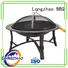 burning blue barbecue grill shape for outdoor bbq Longzhao BBQ