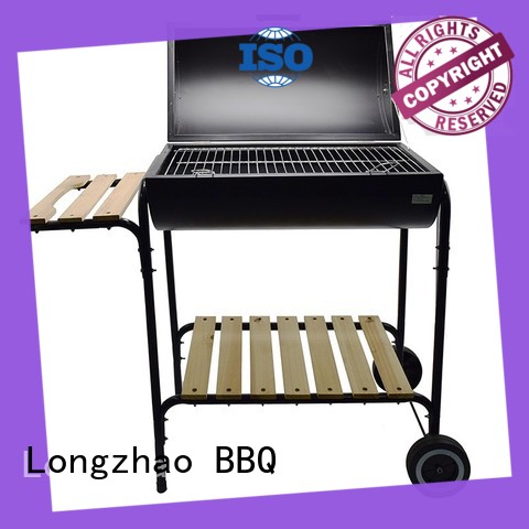 Longzhao BBQ portable charcoal bbq grills high quality for camping