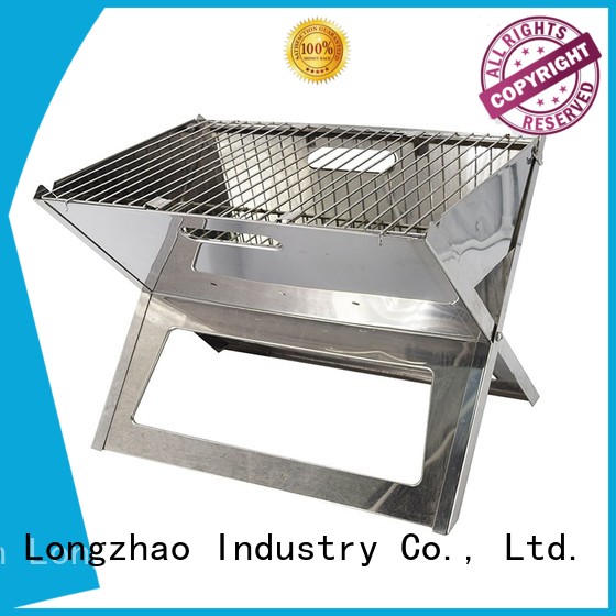Longzhao BBQ stainless charcoal broil grill factory direct supply for outdoor bbq