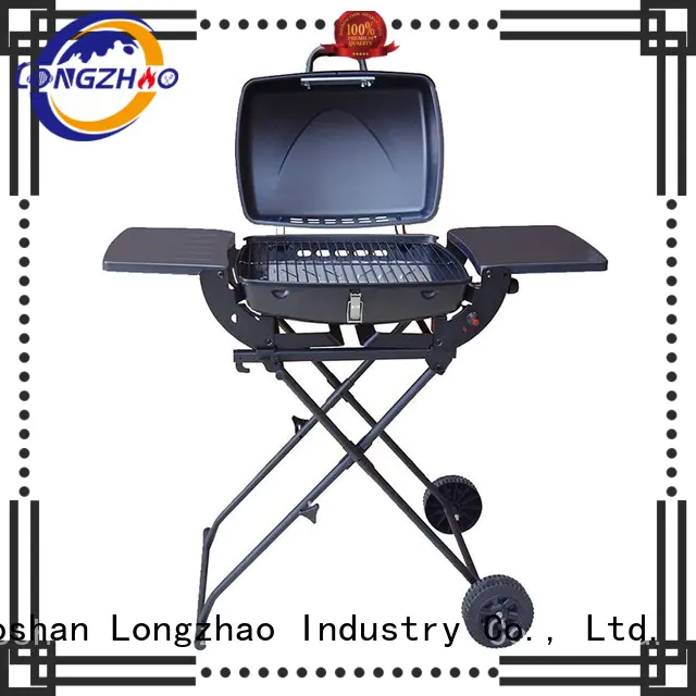 Longzhao BBQ large base gas grill stainless steel easy-operation for cooking