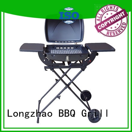 Longzhao BBQ outdoor stainless steel gas grill fast delivery for cooking