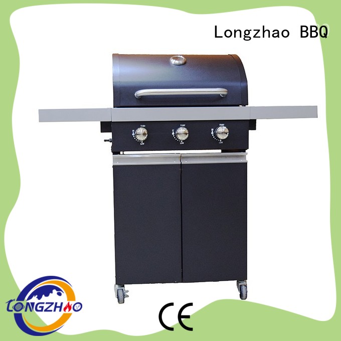 outdoor cast iron charcoal grill easy-operation for garden grilling