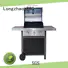 burners cast iron gas grill for cooking Longzhao BBQ