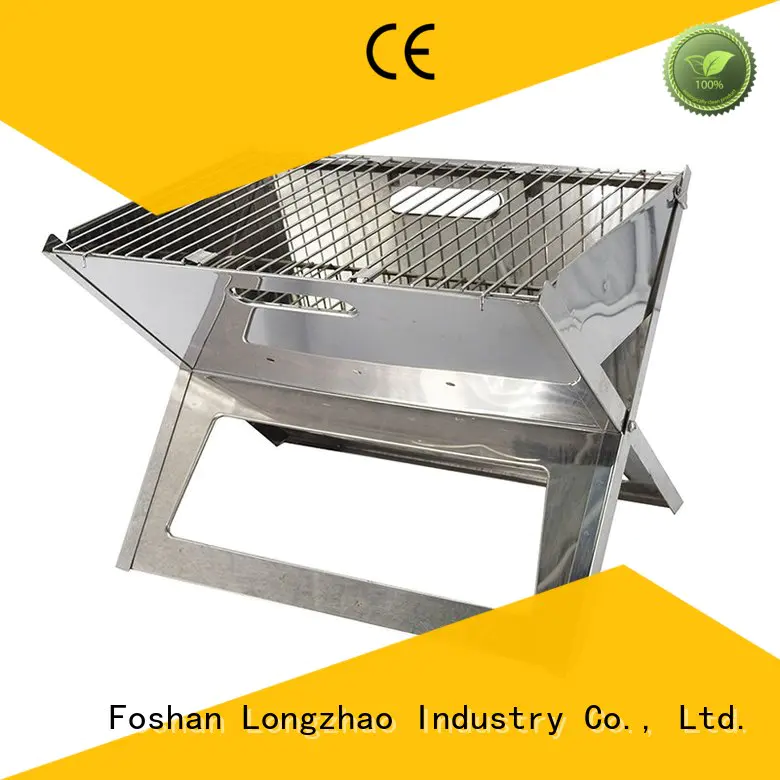 portable barbecue grill pit for outdoor cooking Longzhao BBQ