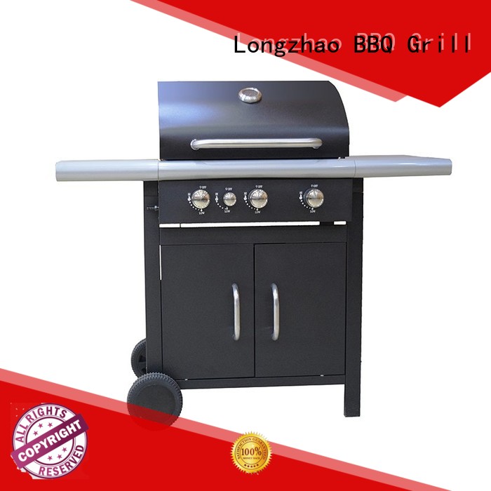 Longzhao BBQ portable cast iron bbq grill free shipping for garden grilling