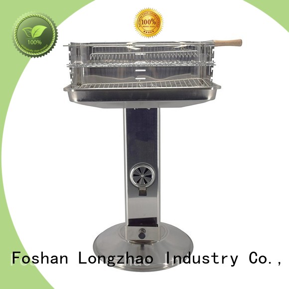 Longzhao BBQ portable charcoal bbq grills high quality for camping