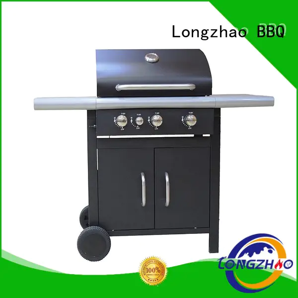 gas barbecue bbq grill 4+1 burner base burners Longzhao BBQ Brand liquid gas grill