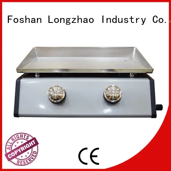 Longzhao BBQ large storage 3 burner gas grills on sale for garden grilling