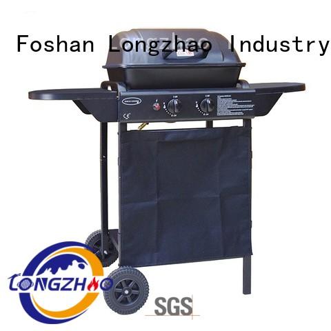 gas barbecue bbq grill 4+1 burner plate low price liquid gas grill burners Longzhao BBQ Brand