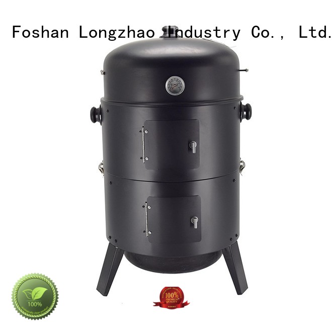 Longzhao BBQ heavy duty charcoal smoker grills bulk supply for outdoor cooking