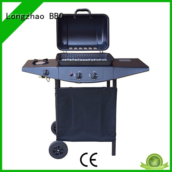 Longzhao BBQ stainless steel outdoor natural gas grills fast delivery for cooking