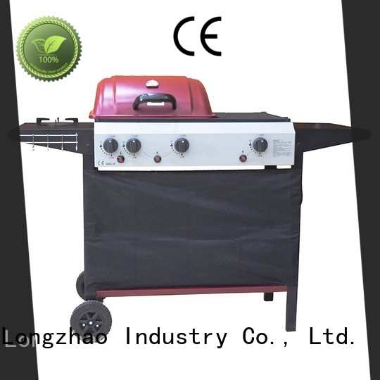 Longzhao BBQ large base cheap gas bbq free shipping for garden grilling