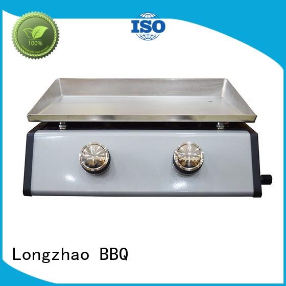 outdoor Custom cast burner best gas bbq Longzhao BBQ tables