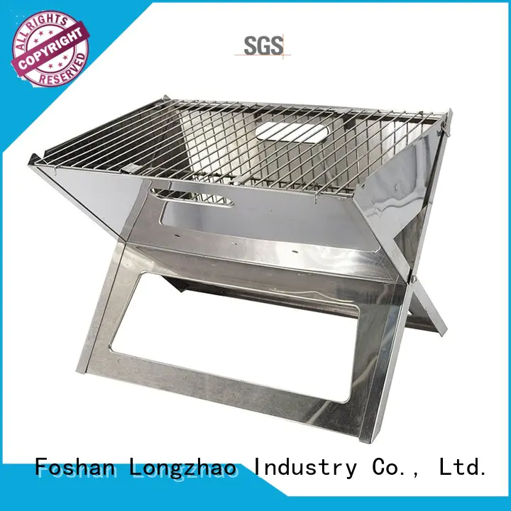 high quality outdoor large weight Longzhao BBQ Brand best charcoal grill supplier