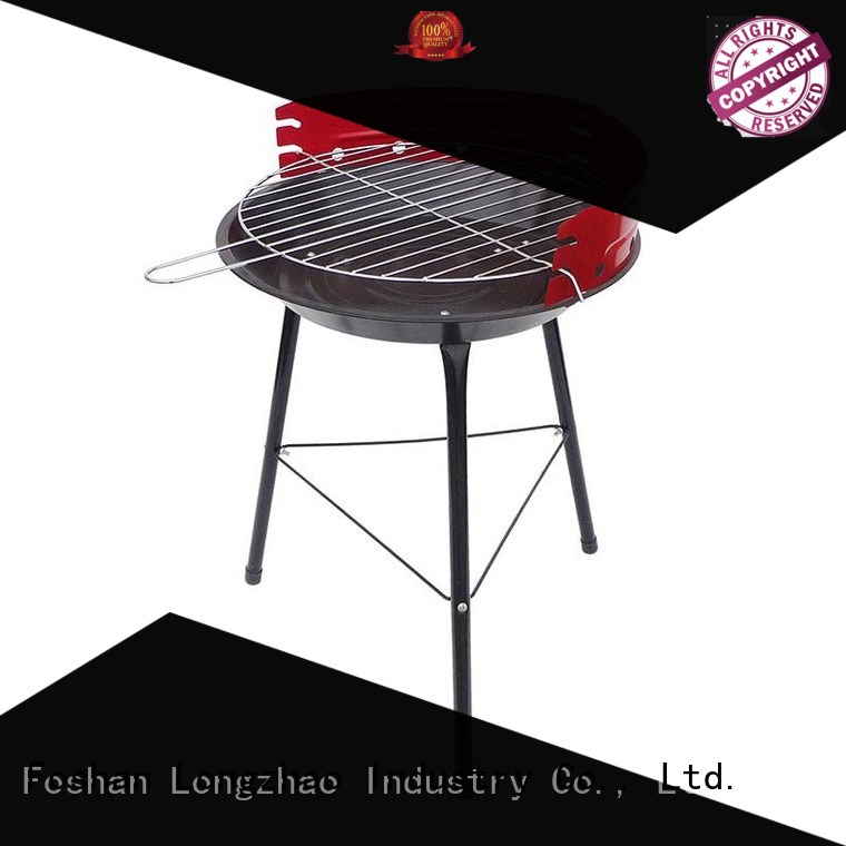Longzhao BBQ round charcoal grill factory direct supply for outdoor bbq
