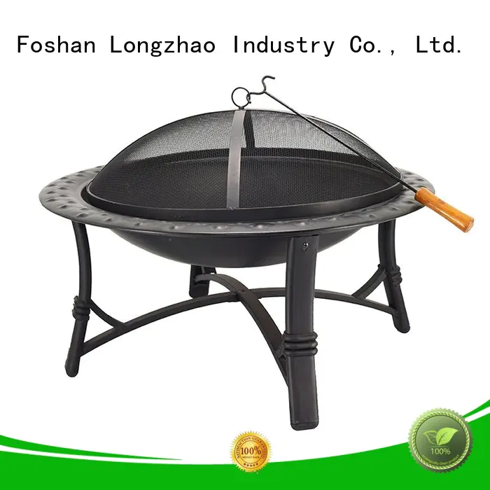 Longzhao BBQ light-weight heavy duty charcoal bbq grill steel for camping