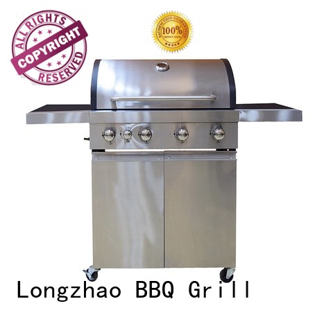 Longzhao BBQ portable tabletop Gas Grill easy-operation for garden grilling