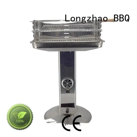 Longzhao BBQ large portable barbecue grill trolley for barbecue