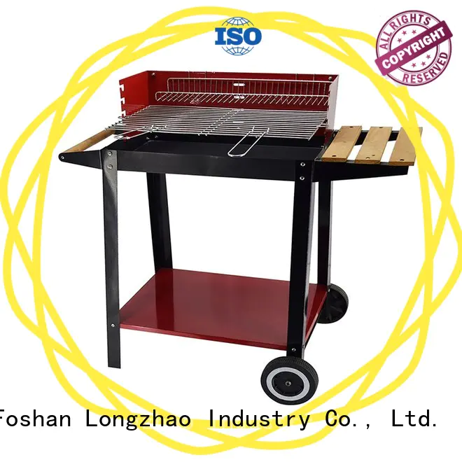 Longzhao BBQ stainless charcoal barbecue grills high quality for camping