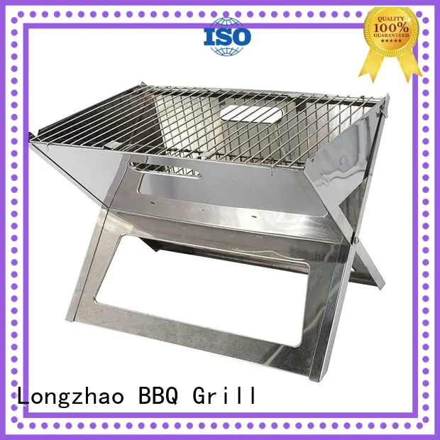small charcoal grill steel for outdoor bbq Longzhao BBQ