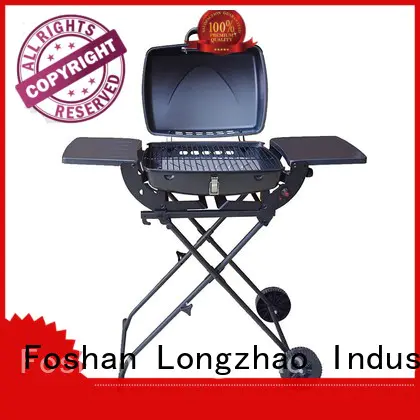 gas charcoal grill table top for garden grilling Longzhao BBQ