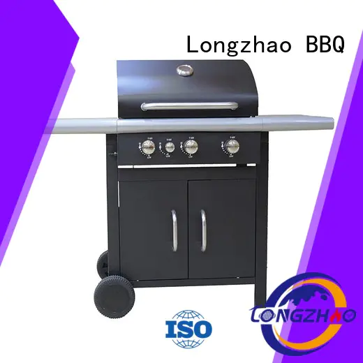 Longzhao BBQ large base propane gas grill hood for garden grilling