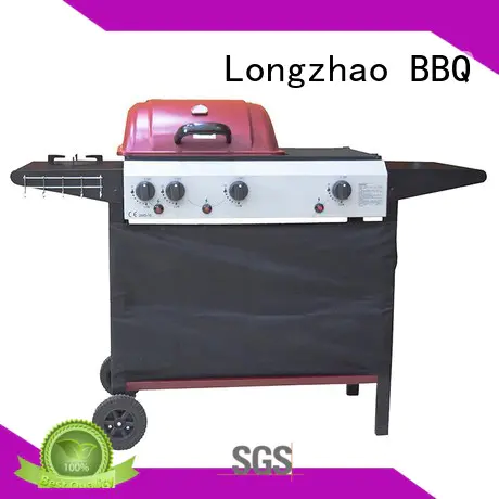 Longzhao BBQ table top stainless steel gas grill trolley for cooking