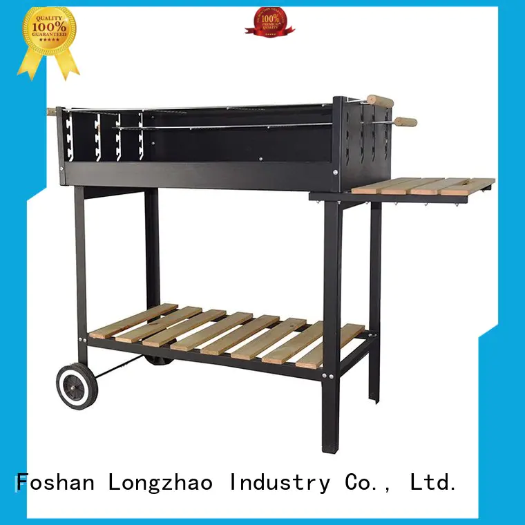 Longzhao BBQ colorful professional charcoal grill high quality for barbecue