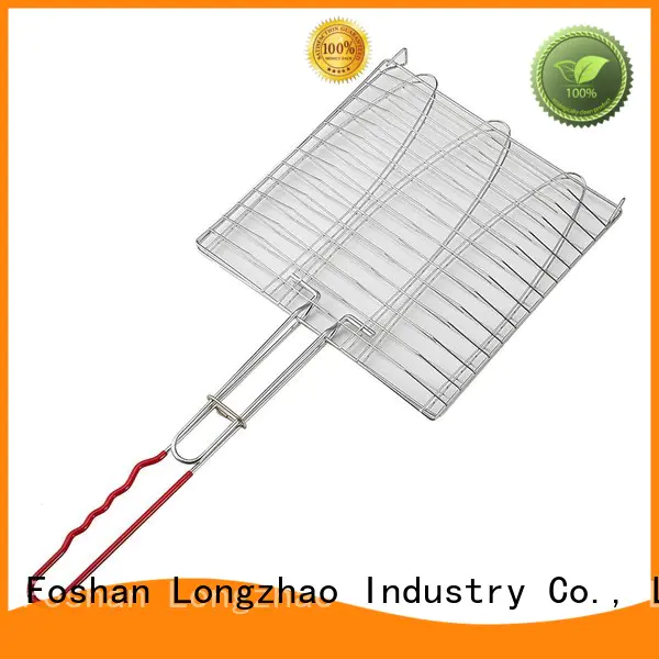Longzhao BBQ easily cleaned best grill basket