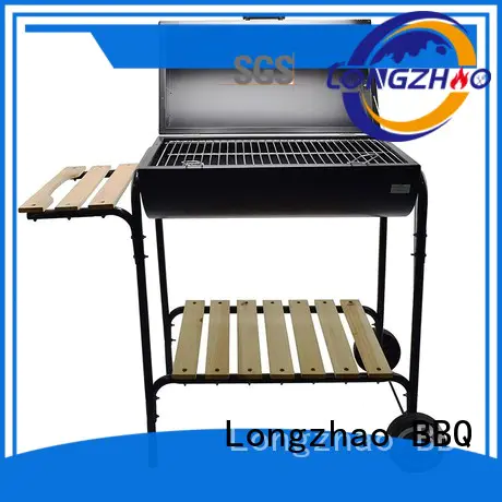 Longzhao BBQ Brand black inch liquid gas grill coloful factory
