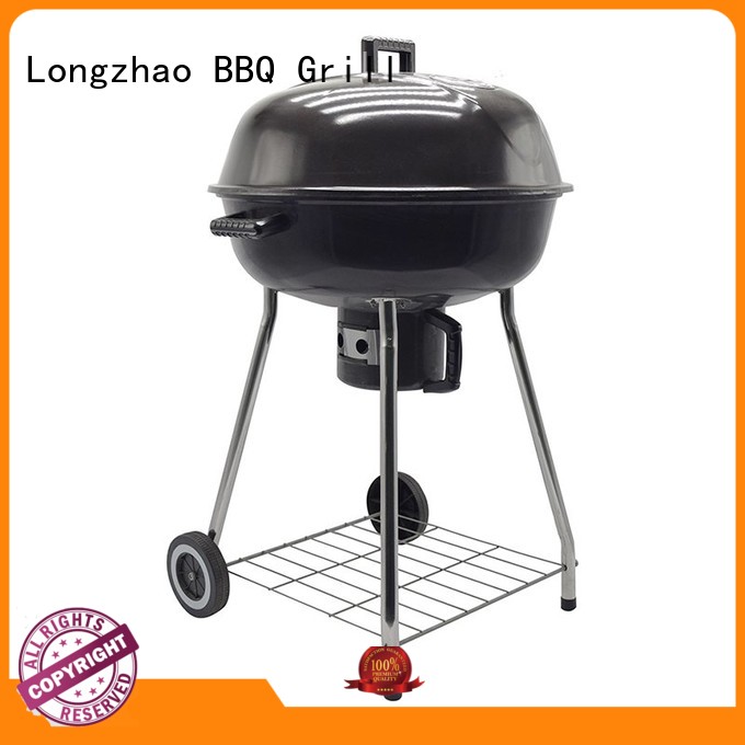 round metal coal bbq grill factory direct supply for barbecue