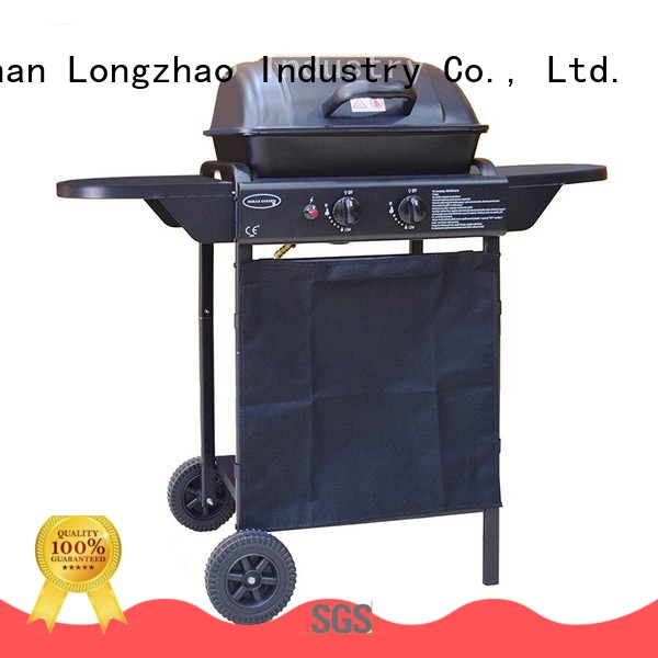 Longzhao BBQ easy moving bbq natural gas grill fast delivery for garden grilling