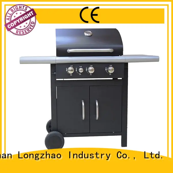 Longzhao BBQ large base gas charcoal grill for cooking