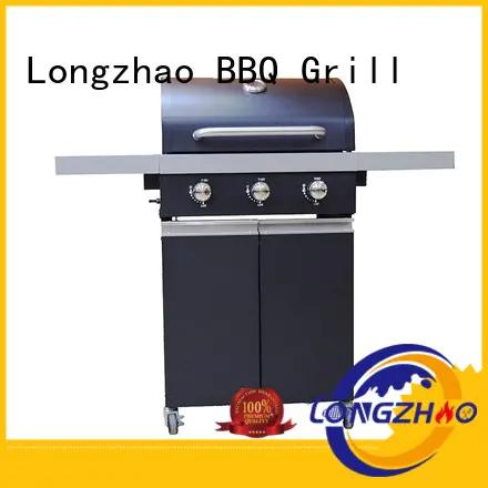Longzhao BBQ plate outdoor half grill half griddle black for cooking