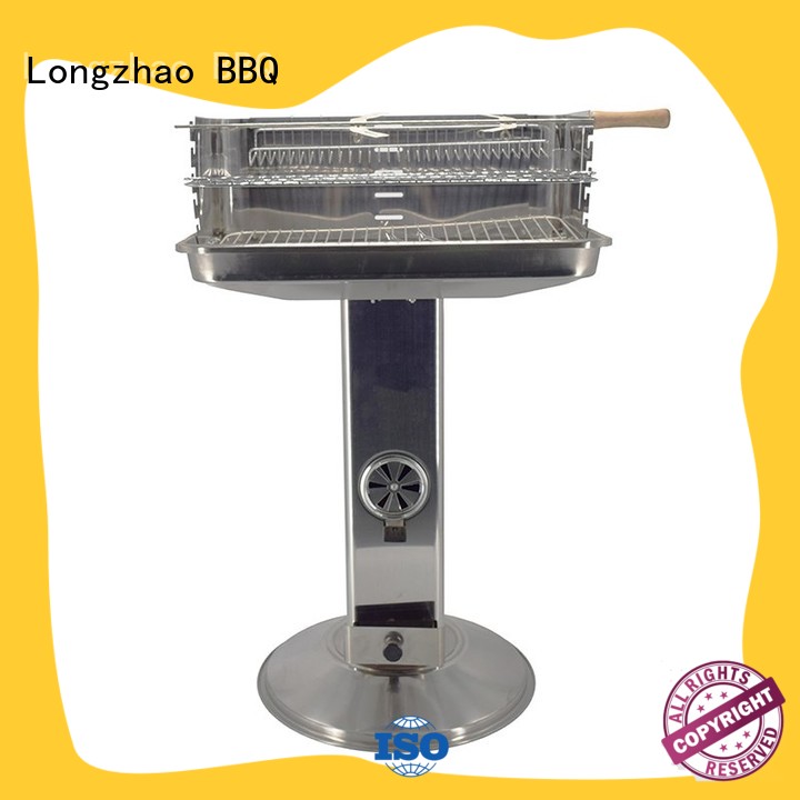 Longzhao BBQ simple structure bbq charcoal grills on sale high quality for outdoor cooking
