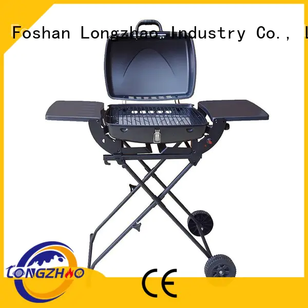 folding tables Longzhao BBQ Brand 2 burner gas grill