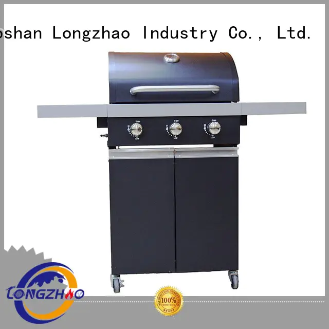 Longzhao BBQ gas grill side burner easy-operation for garden grilling
