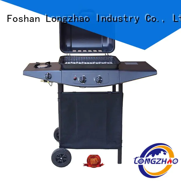 Longzhao BBQ portable best gas bbq table top for garden grilling