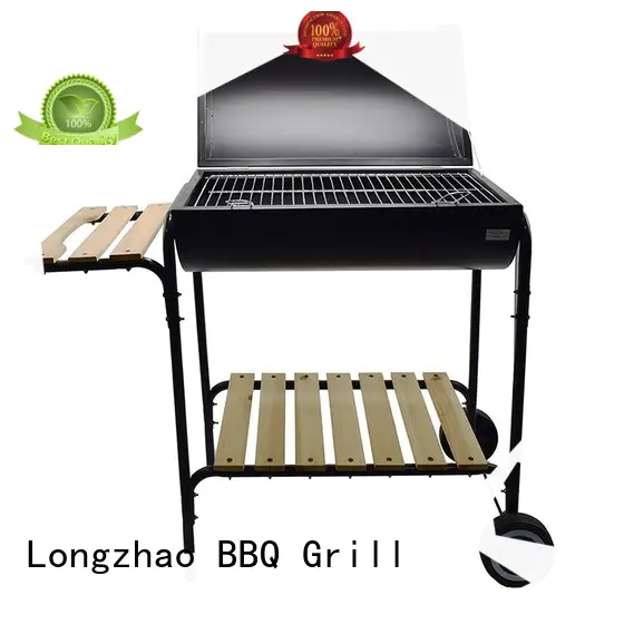 portable barbecue grill trolley for outdoor cooking Longzhao BBQ