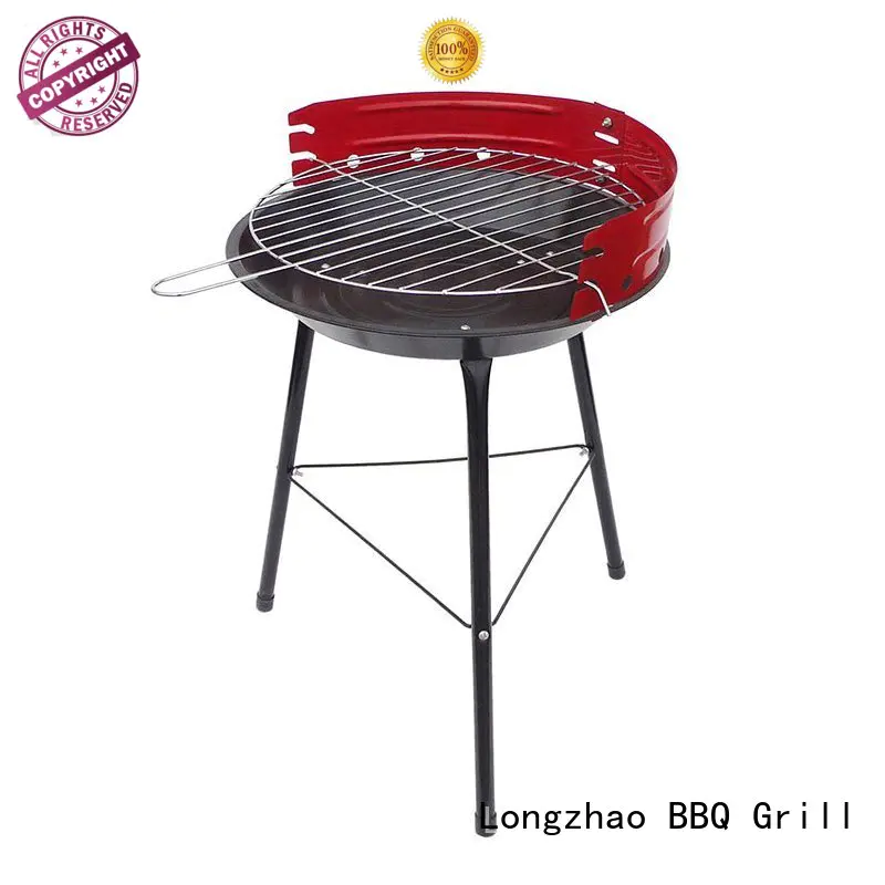 Longzhao BBQ colorful outdoor charcoal grill high quality for barbecue