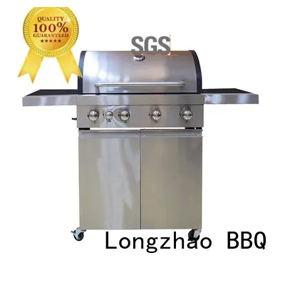 Longzhao BBQ gas grill side burner fast delivery for garden grilling