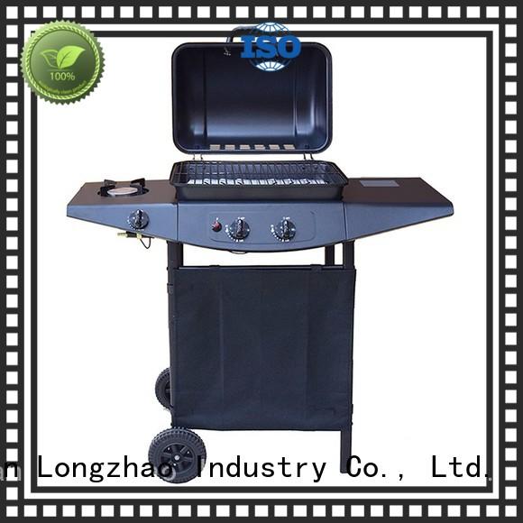 hood Custom burners tabletop best gas bbq Longzhao BBQ iron