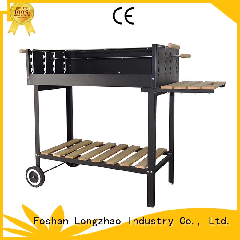 Longzhao BBQ small charcoal grill factory direct supply for camping