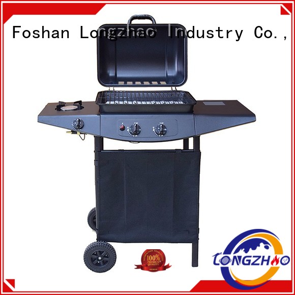 Longzhao BBQ gas grills stainless steel easy-operation for garden grilling