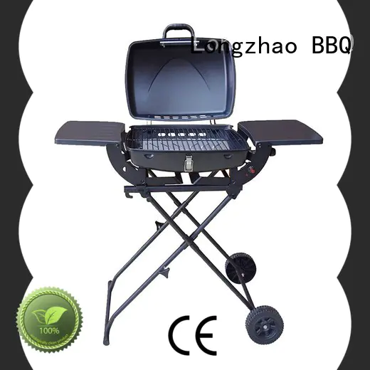 Longzhao BBQ large base gas barbecue grills free shipping for cooking