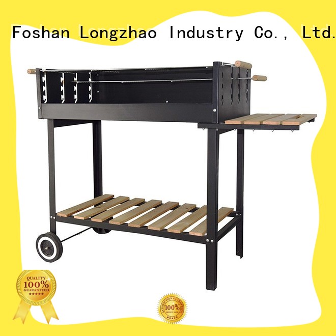 simple structure round charcoal grill factory direct supply for outdoor bbq